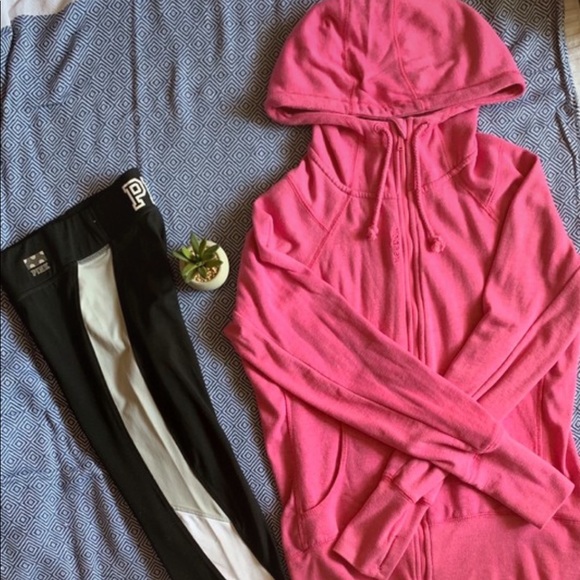 PINK Victoria's Secret Pants - 2-Item Bundle: Leggings and Zip Up PINK Victoria's Secret Pants - 2-Item Bundle: Leggings and Zip Up